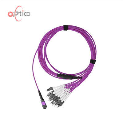 Cavo breakout 8F MPO LC OM4